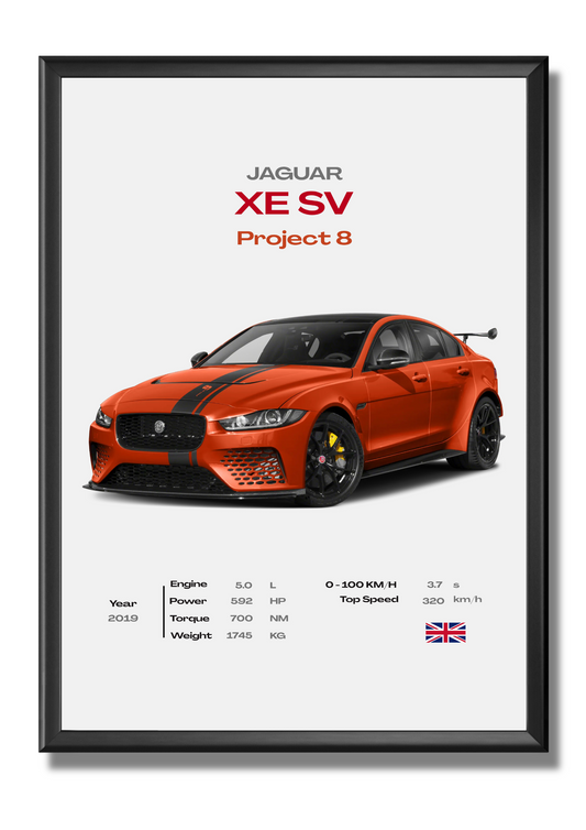 Jaguar - XE SV Project 8