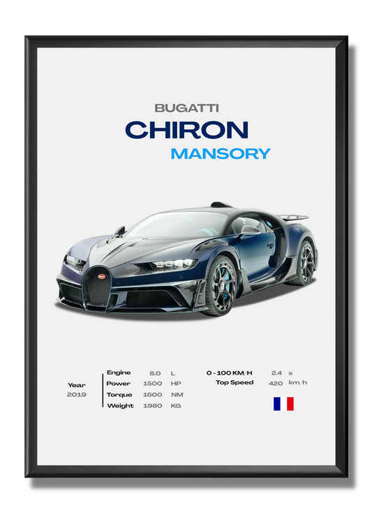 Bugatti - Chiron Mansory