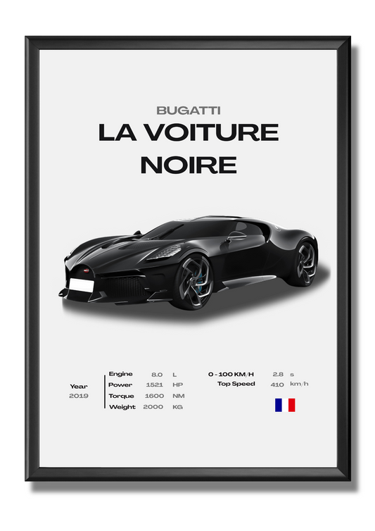 Bugatti - La Voiture Noire