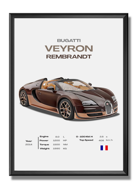Bugatti - Veyron Rembrandt