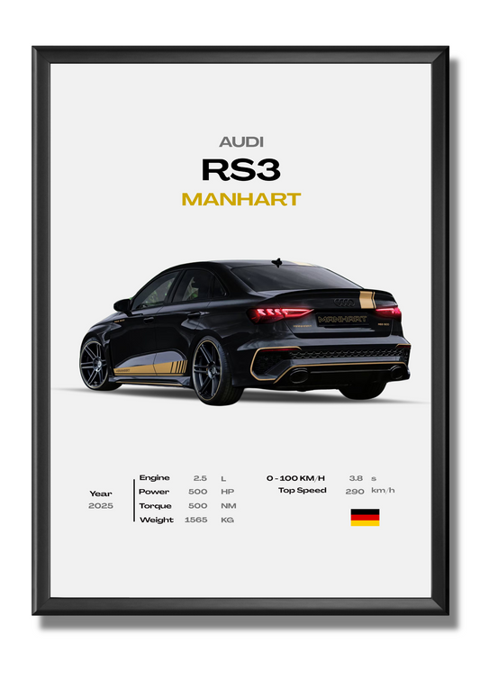 Audi - RS3 Manhart