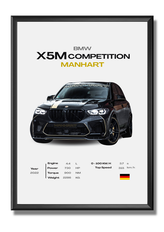 BMW - X5M Competition Manhart
