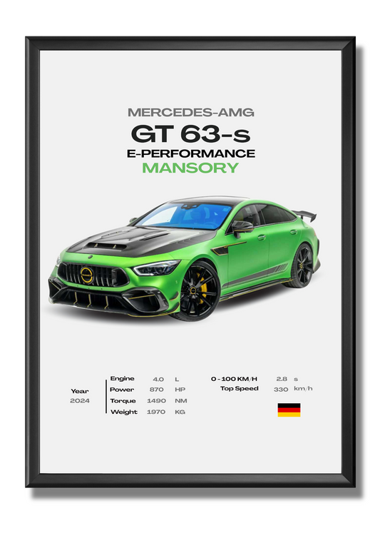 Mercedes - AMG GT 63-s E-Performance Mansory