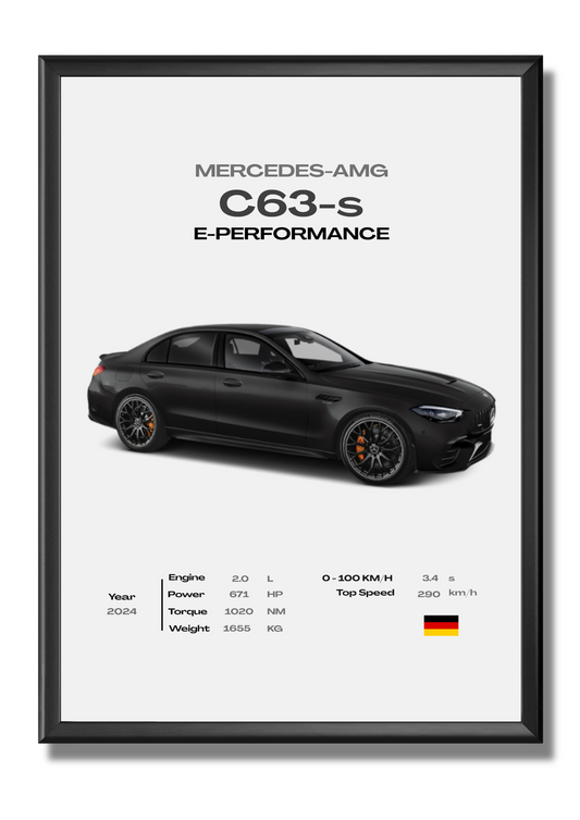 Mercedes - C63-s E-Performance AMG