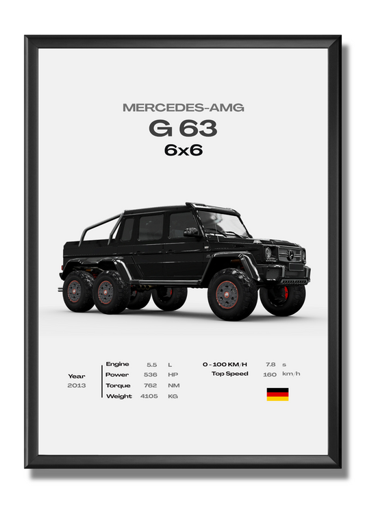 Mercedes - G63 6x6 AMG