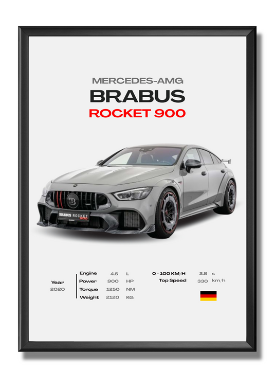 Mercedes - Brabus Rocket 900