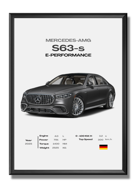 Mercedes - S63-s E-Performance AMG
