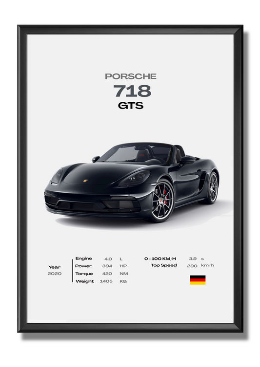 Porsche - 718 GTS
