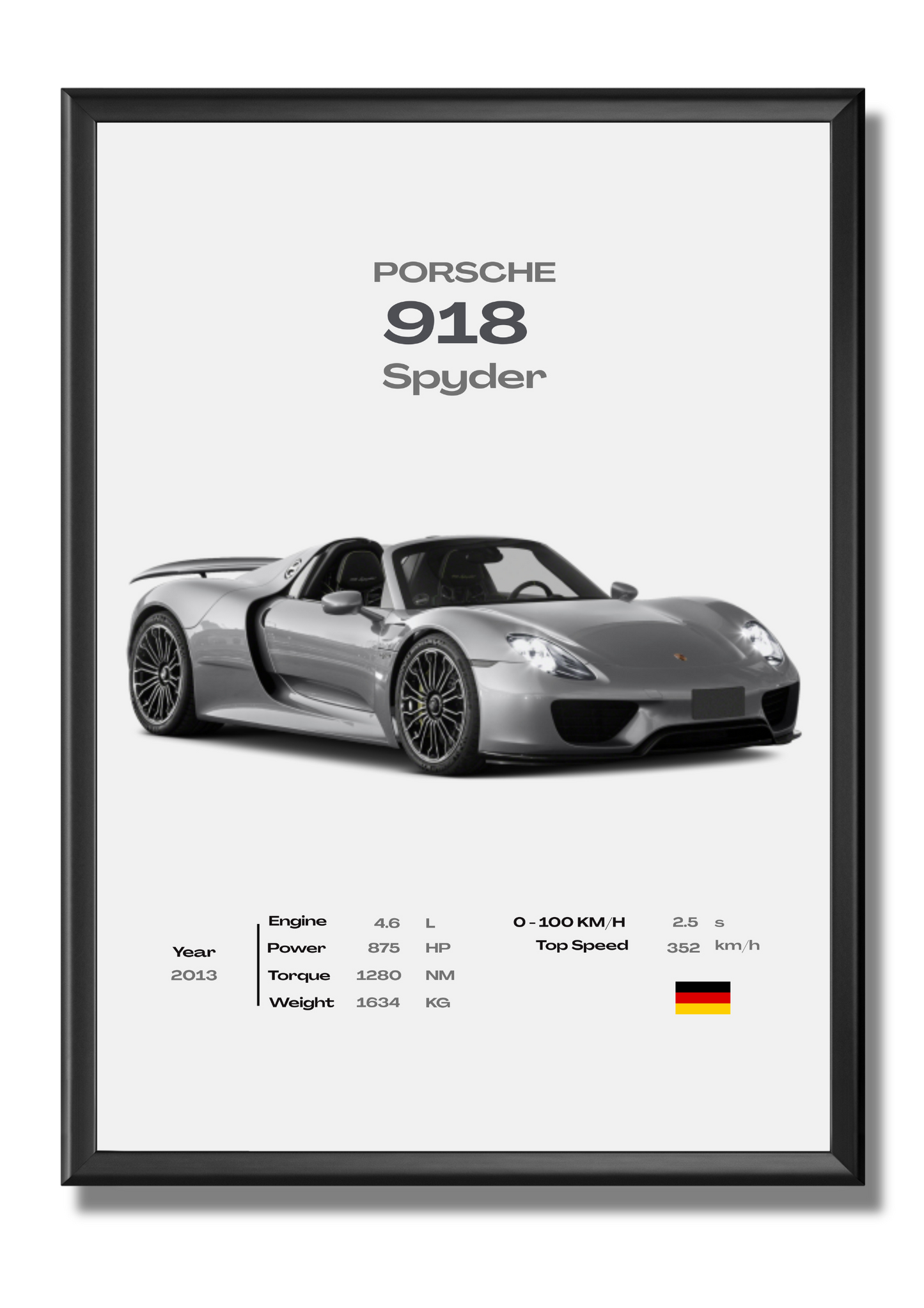 Porsche - 918 Spyder