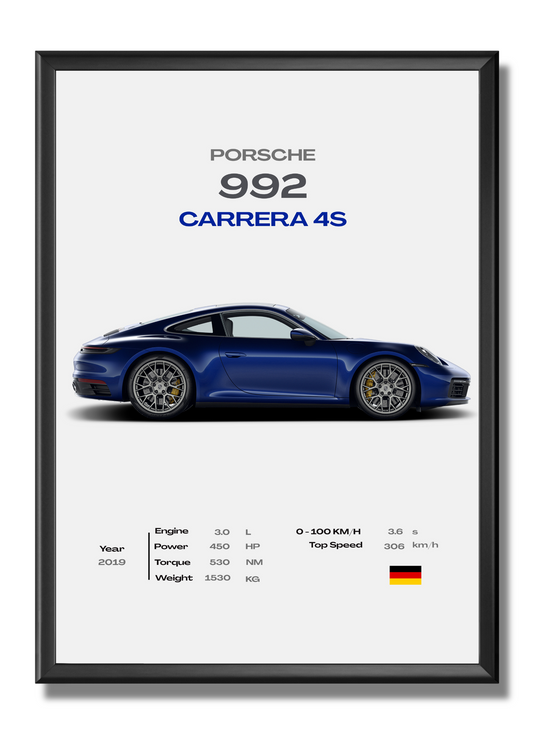 Porsche - 992 Carrera 4S