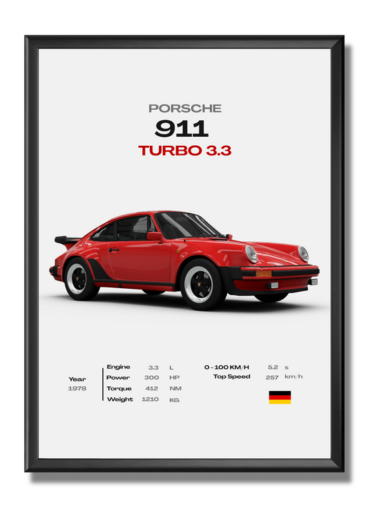 Porsche - 911 Turbo 3.3