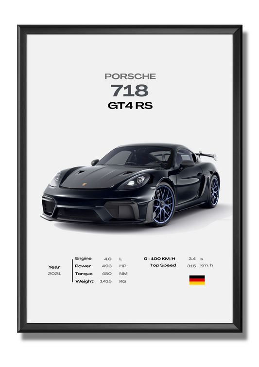Porsche - 718 GT4 RS