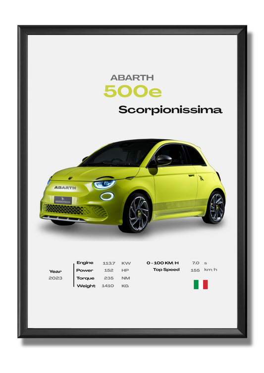 Abarth - 500e Scorpionissima