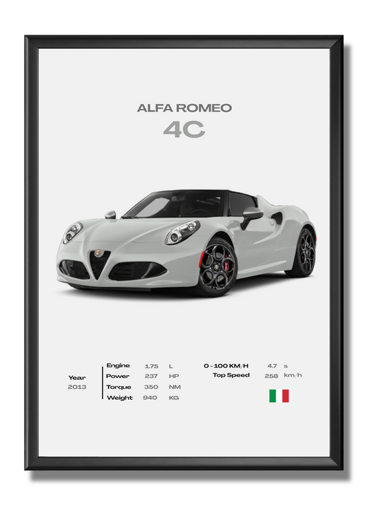 Alfa Romeo - 4C
