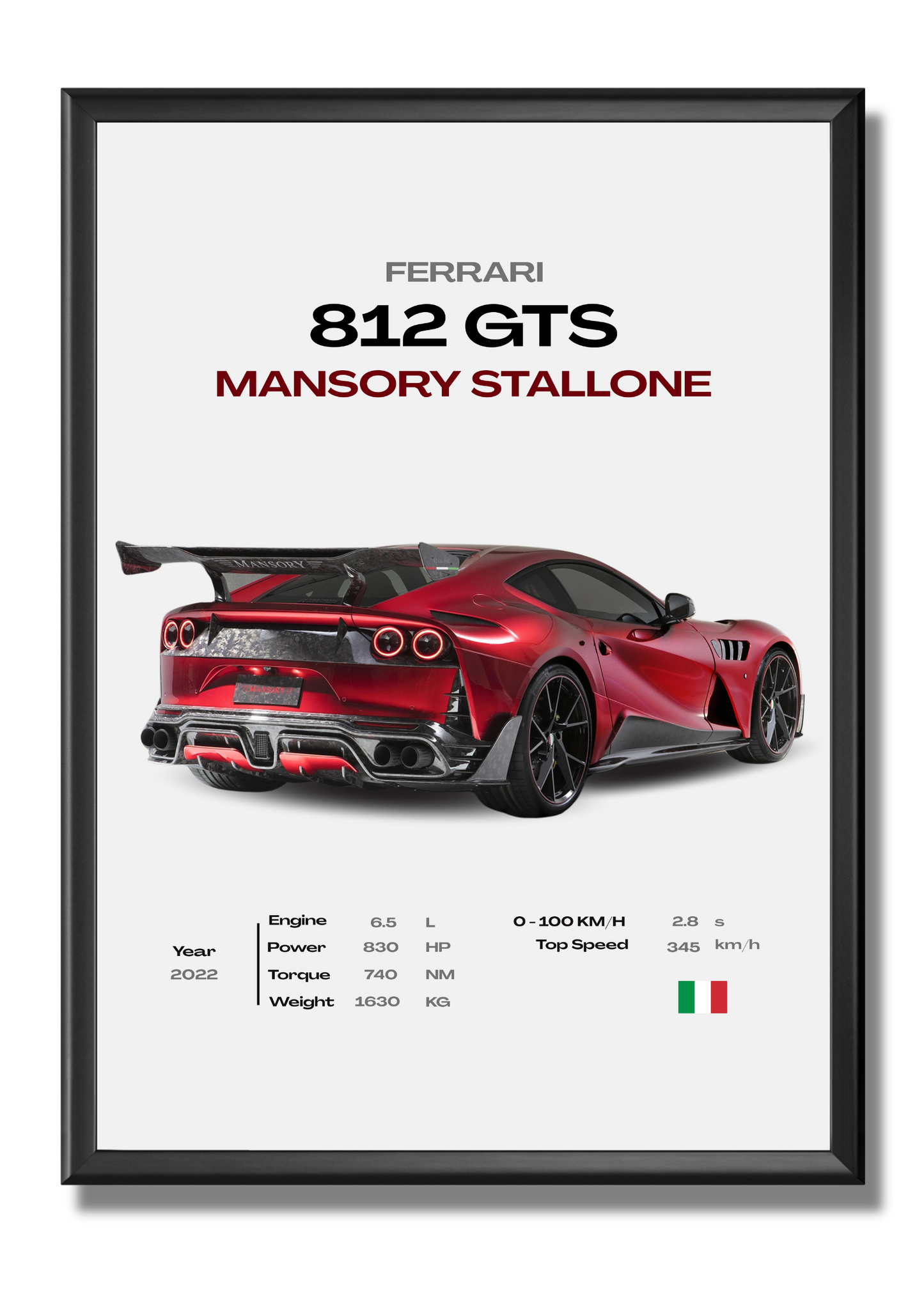 Ferrari - 812 GTS Mansory Stallone