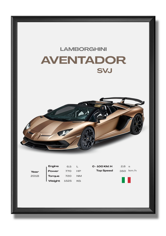 Lamborghini - Aventador SVJ