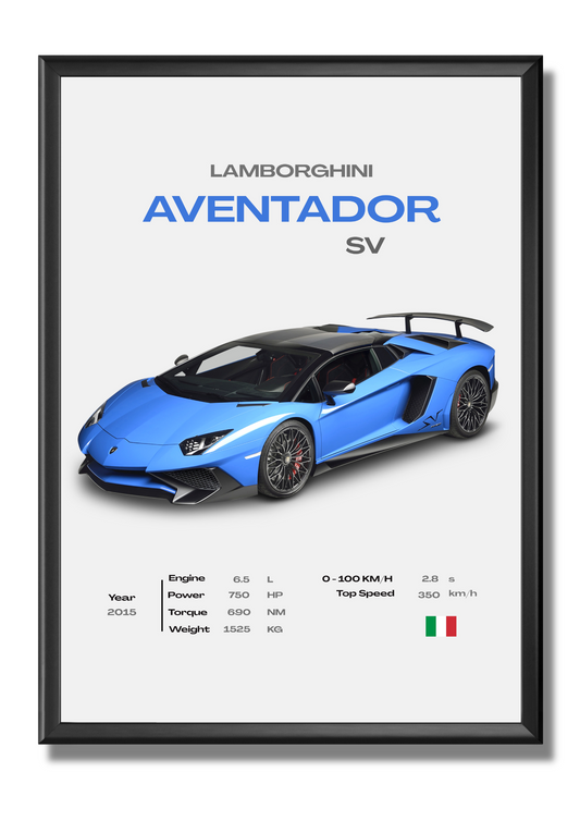 Lamborghini - Aventador SV