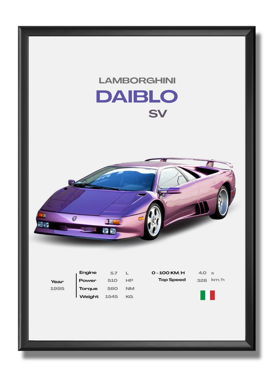 Lamborghini - Diablo SV