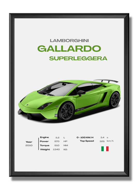 Lamborghini - Gallardo Superleggera