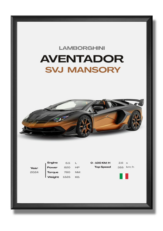 Lamborghini - Aventador SVJ Mansory