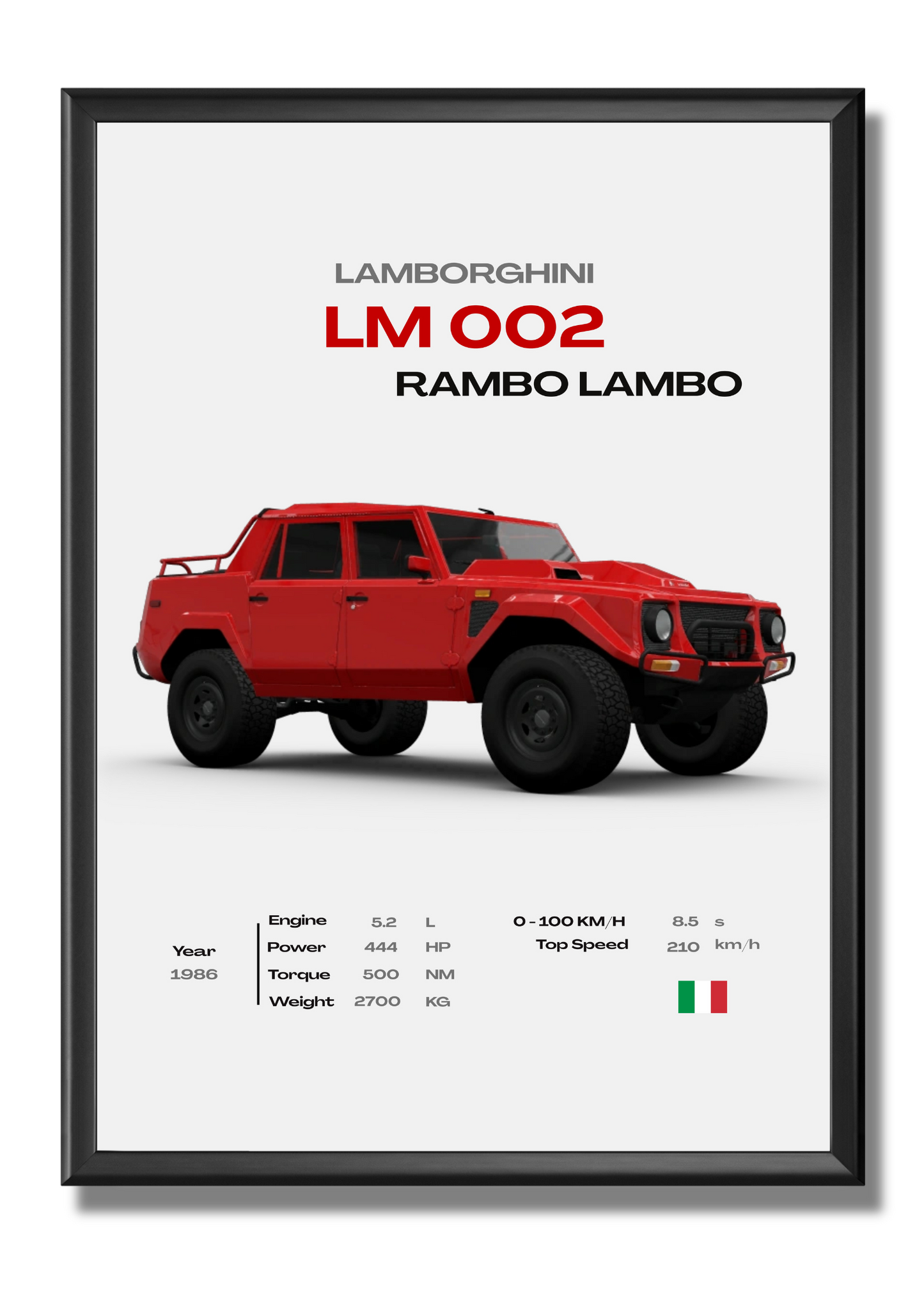 Lamborghini - LM 002 Rambo Lambo