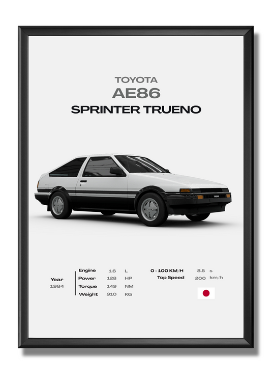 Toyota - AE 86 Sprinter Trueno
