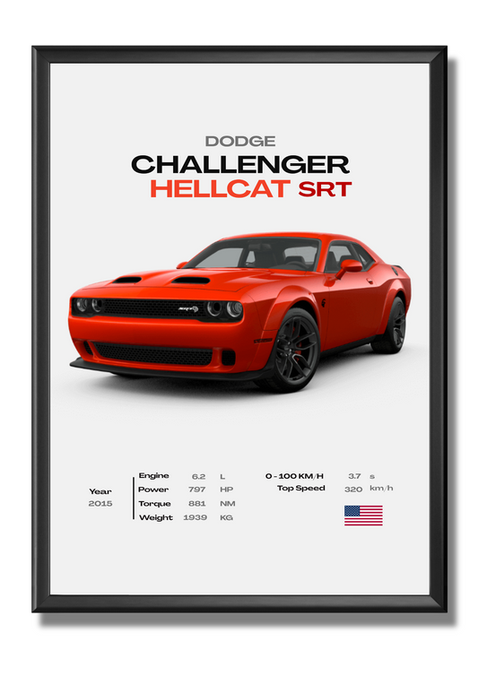 Dodge - Challenger Hellcat SRT
