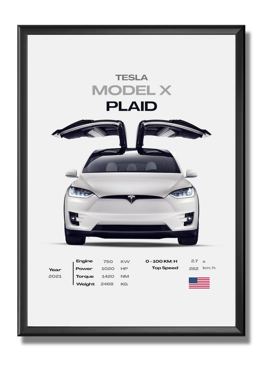Tesla - Model X Plaid