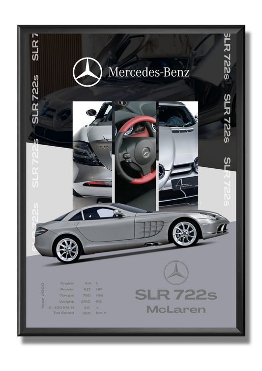 Mercedes - SLR 722s McLaren Premium